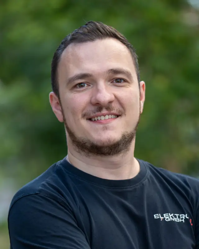 Liridon Ameti, Serviceleiter, Mitglied der Geschäftsleitung und Co-Founder der Elektro LL GmbH